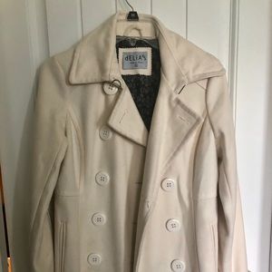 Delia’s Ivory Size Small Peacoat